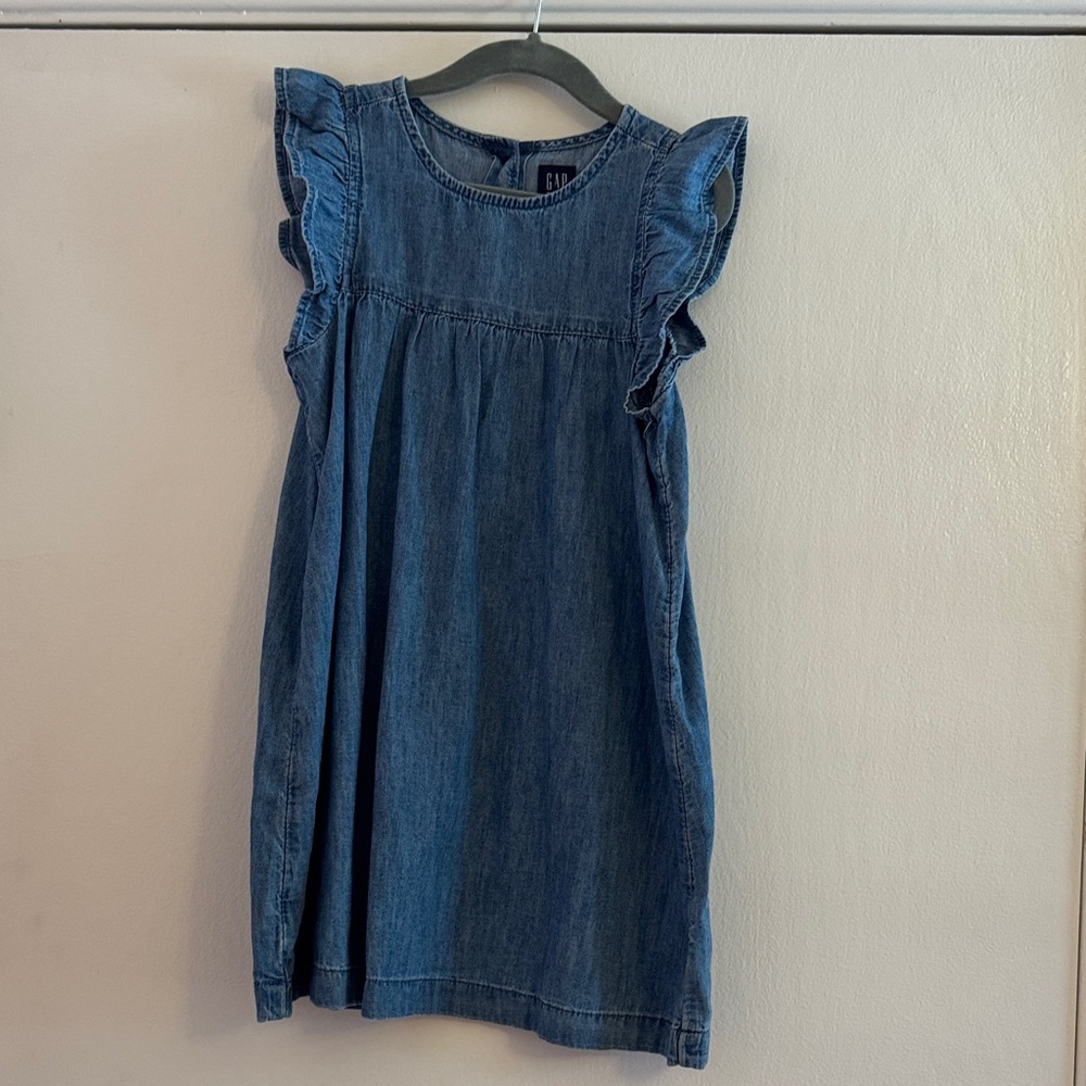 Denim Blue Kids Dress